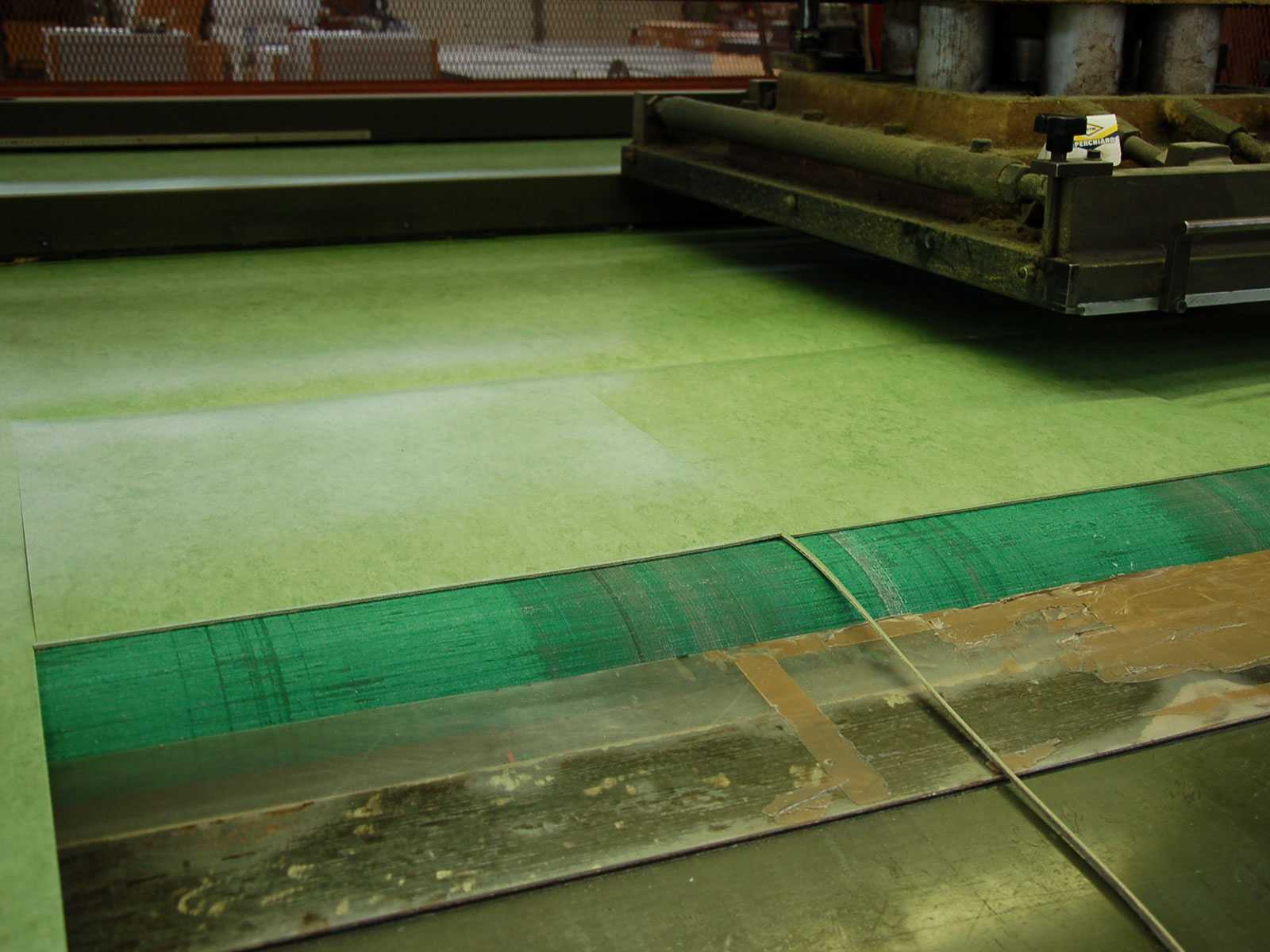 Fustellatura su linoleum